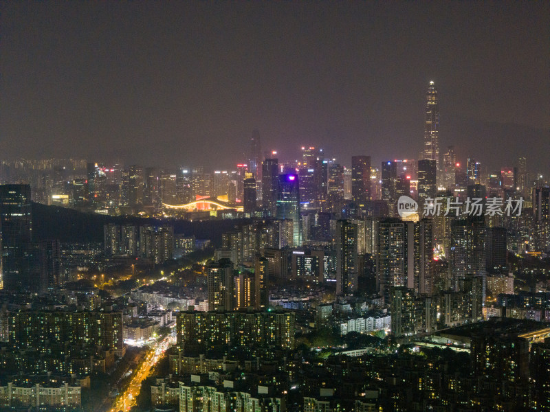 深圳璀璨夜景灯光秀