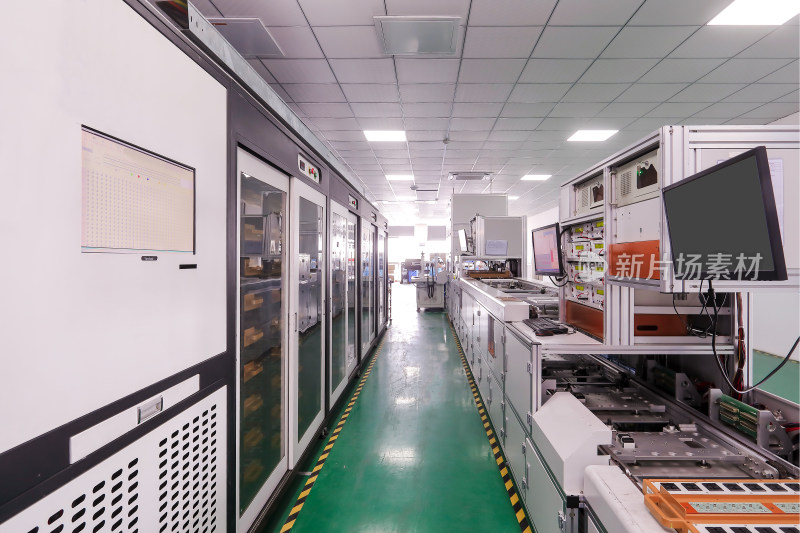 工厂自动化生产设备车间