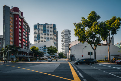 新加坡街景 唐人街 珍珠坊