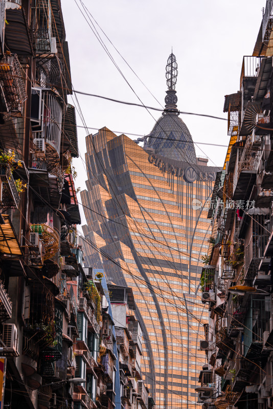 中国澳门地标建筑