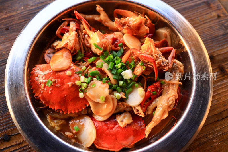 中国菜：肉蟹煲