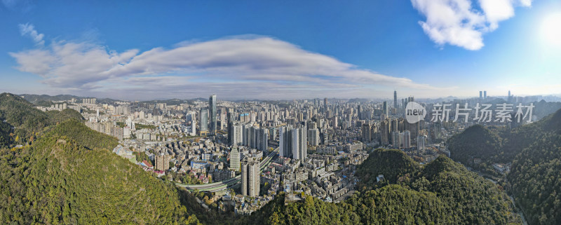 贵州贵阳城市全景图