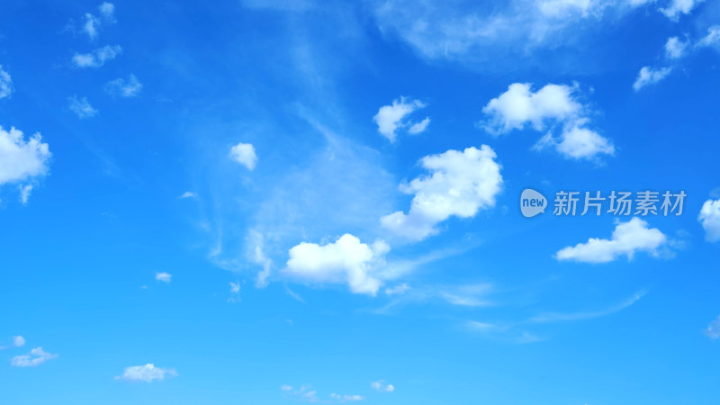 天空云朵照片蓝天白云延时夏天唯美天空云层