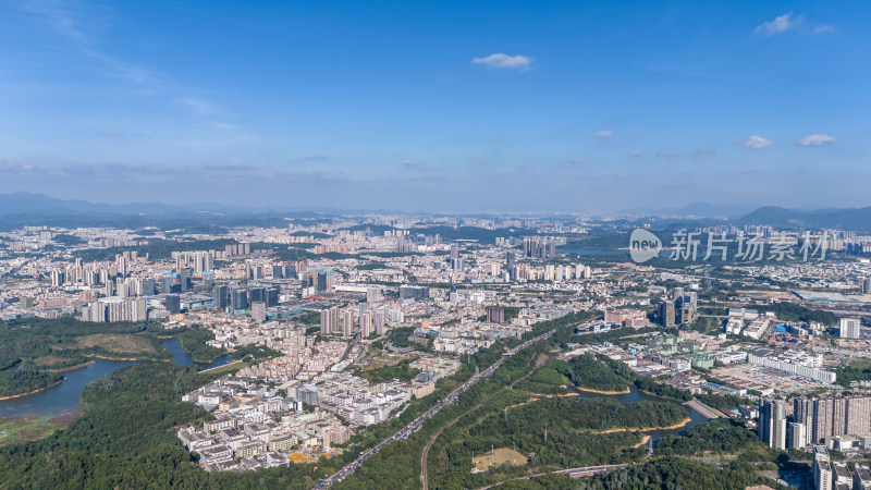 深圳龙岗区城市风光