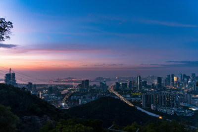 深圳CBD/南山公园/蓝调时刻 深圳风景