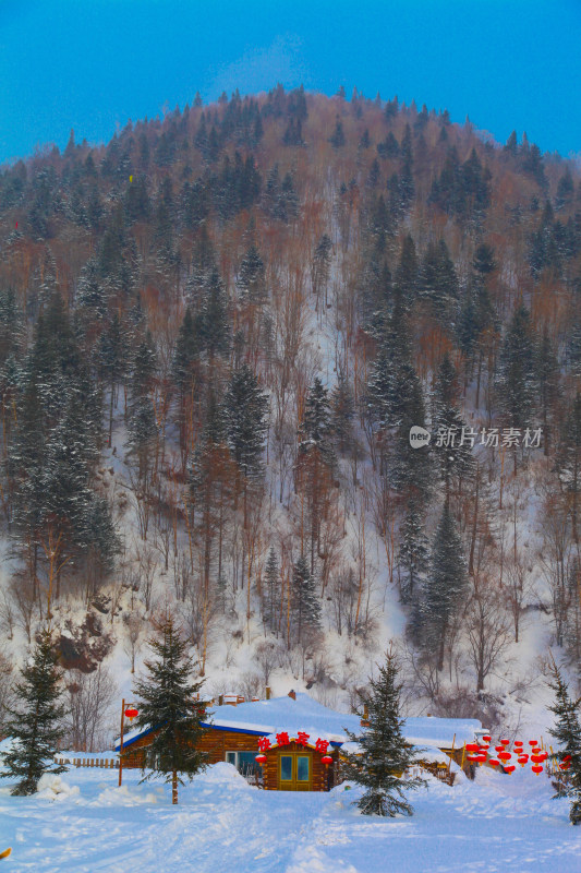 黑龙江 双峰林场 雪乡