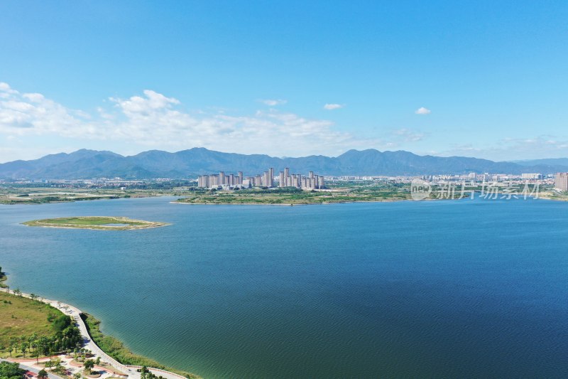 厦门 马銮湾 带状公园 城市