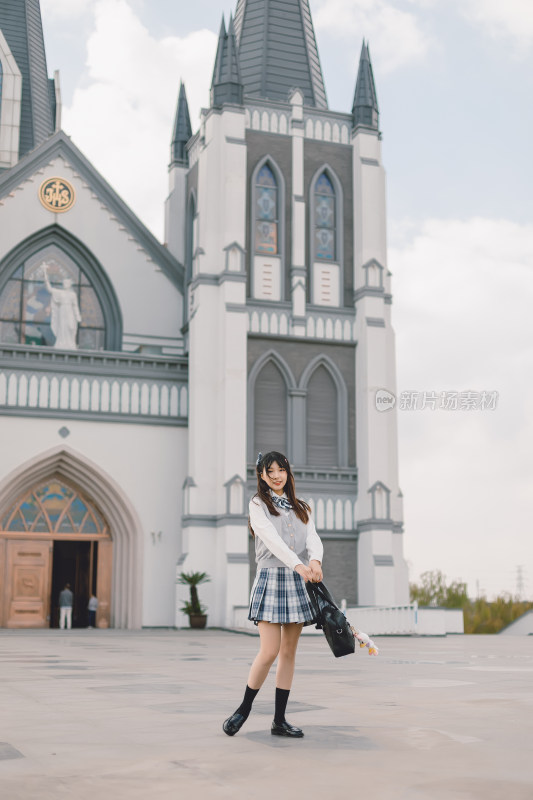 日系少女JK制服写真 青春活力