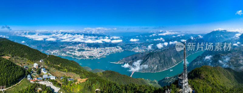 长江三峡巫峡风光