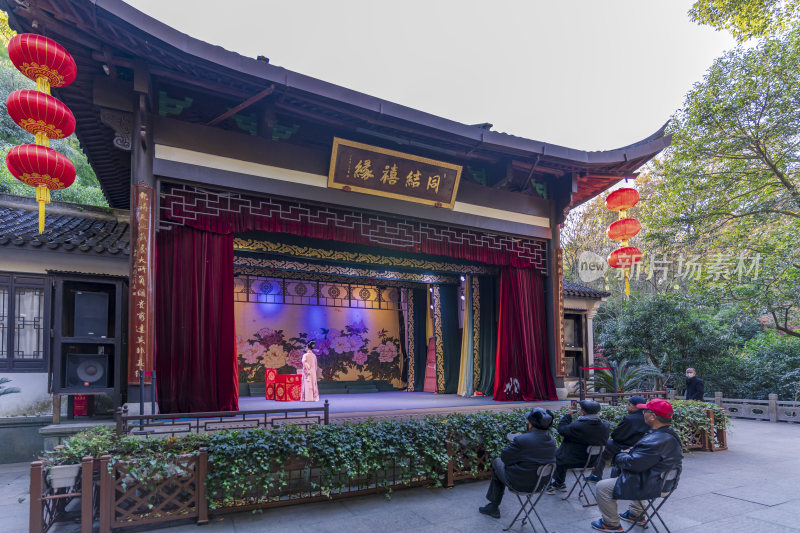 杭州栖霞岭黄龙洞景点风景