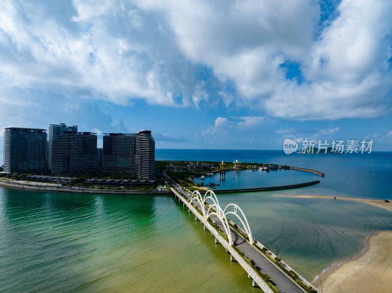 海南万宁融创日月湾航拍