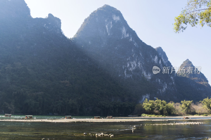 阳朔兴坪漓江山水风光