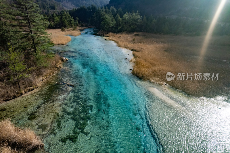 春天的九寨沟