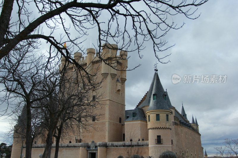 西班牙塞戈维亚的阿尔卡扎城堡