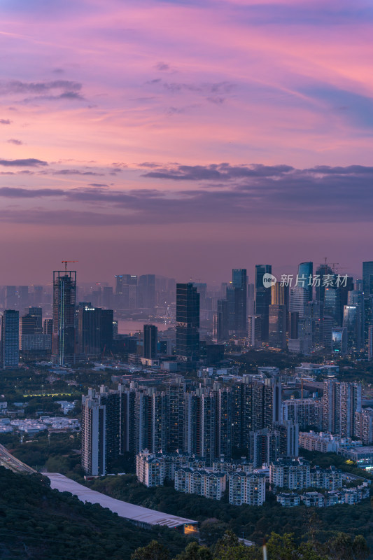 深圳CBD/南山公园/蓝调时刻 深圳风景