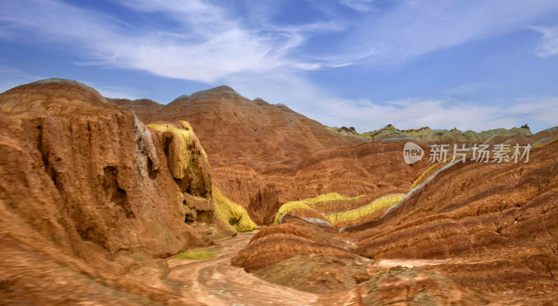 敦煌七彩丹霞风景