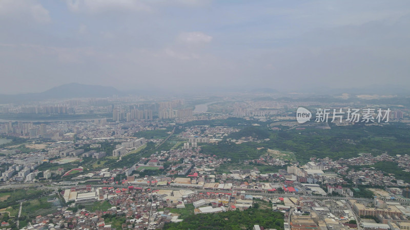 航拍福建泉州城市泉州全景