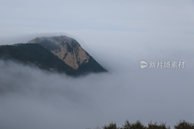 云海 山峰 山峦 山东 泰山