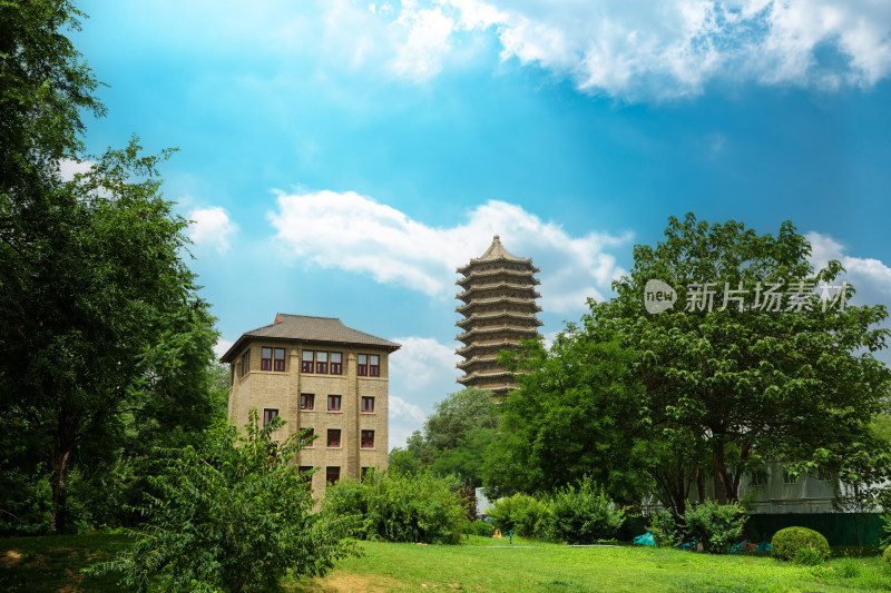 北京大学校内景色