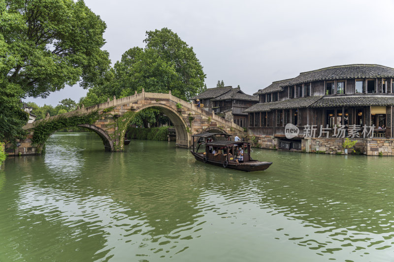 浙江嘉兴乌镇西栅古街道江南水乡