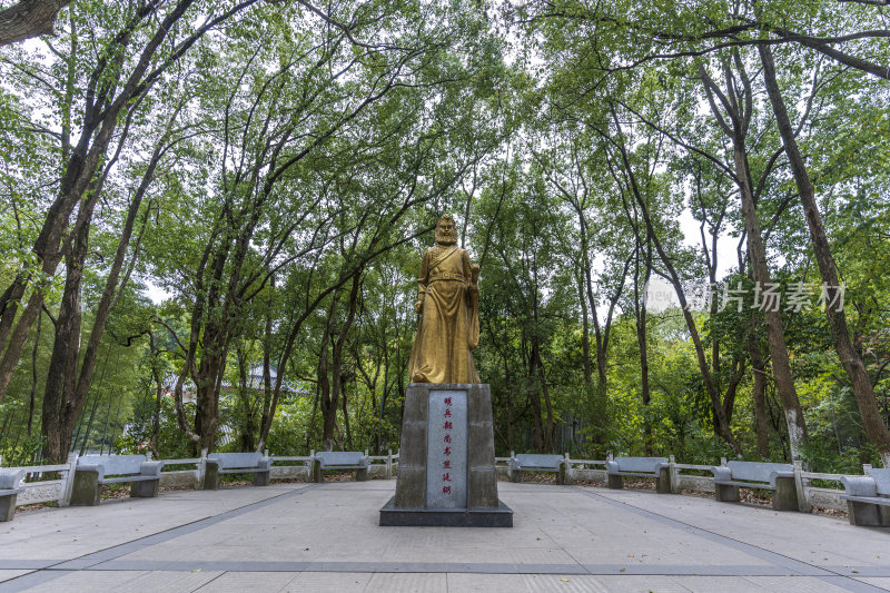 武汉江夏区熊廷弼公园风景