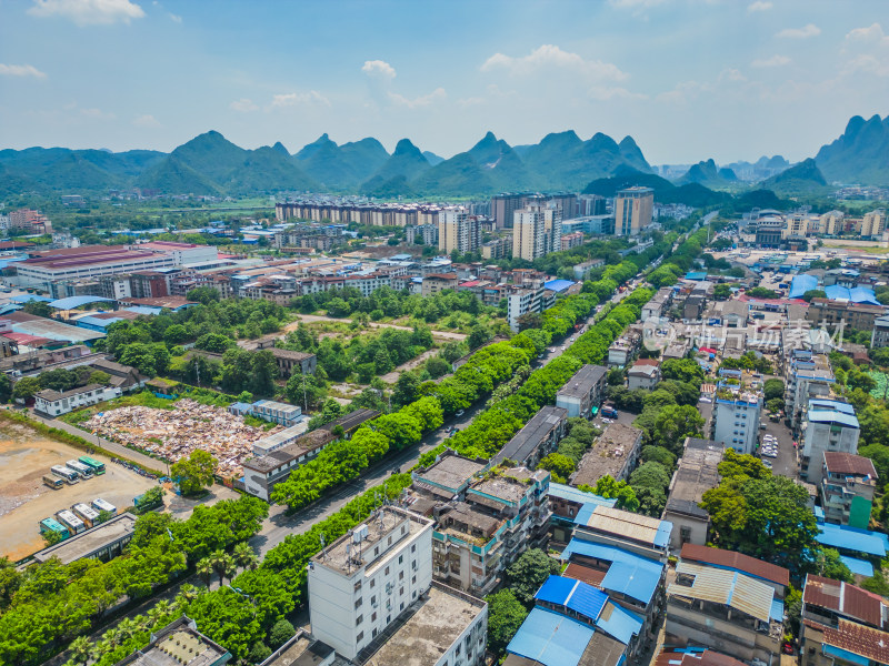 桂林象山区城市建筑