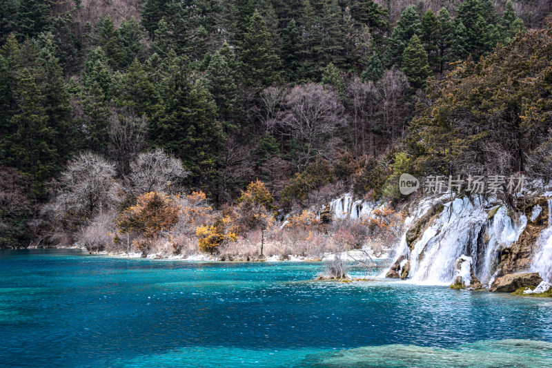 九寨沟的冬天