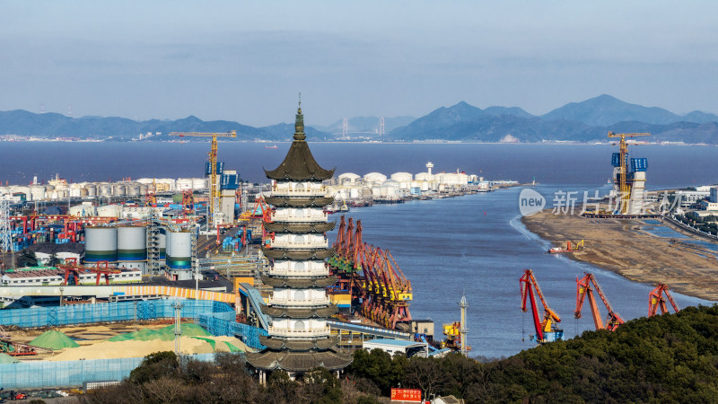 宁波镇海招宝山风景区