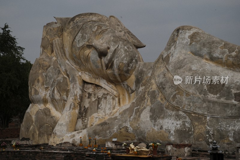 泰国大城府佛教寺庙遗迹