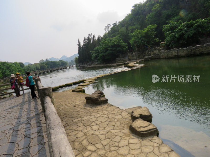 中国贵州安顺黄果树瀑布旅游风光