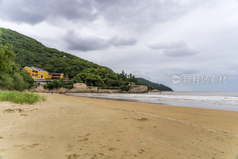 浙江普陀山千步沙风景