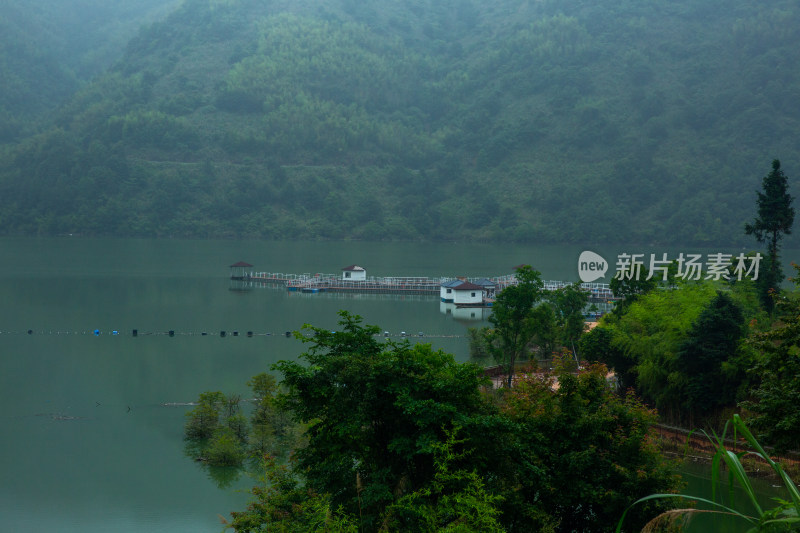 浙江丽水景宁畲族自治县渤海镇风光