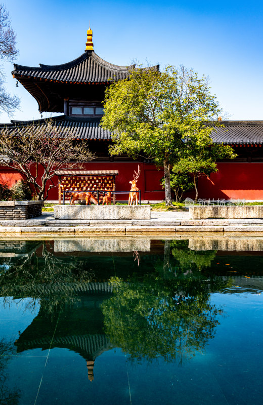 上海广富林文化遗址公园知也禅寺塔