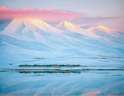 高山雪地