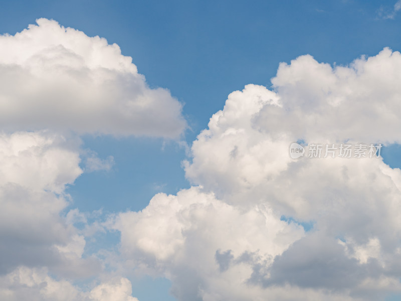 天空蓝天白云云朵高清背景壁纸素材