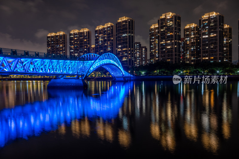 厦门五缘湾公园夜景