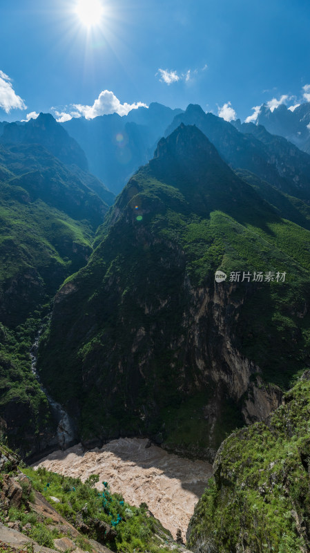 丽江虎跳峡高路徒步