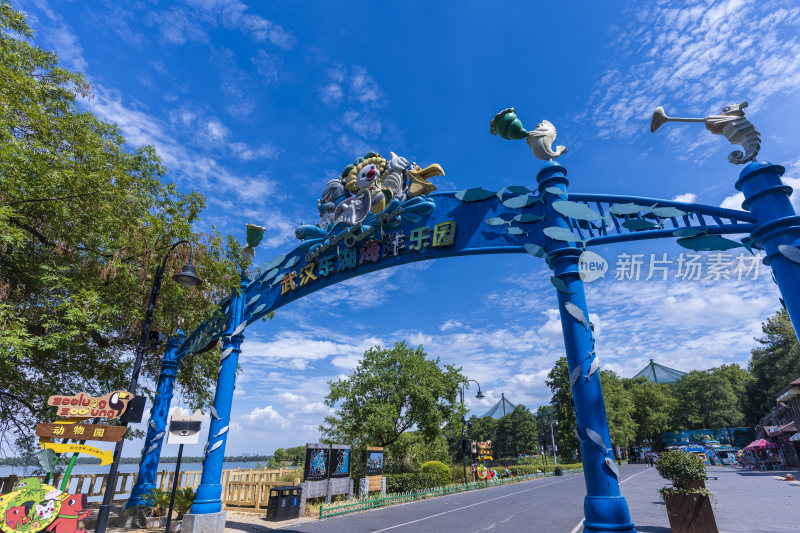 武汉东湖风景区楚风园景点