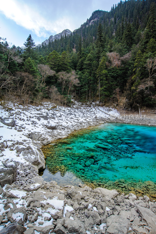 四川九寨沟自然风光