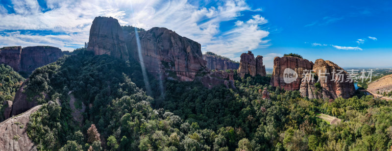 上饶龟山5A景区航拍全景图