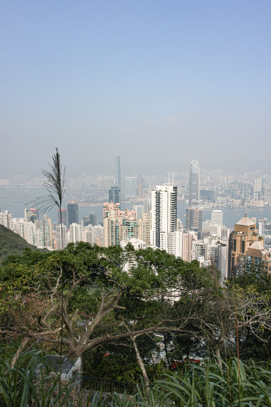 香港太平山全景