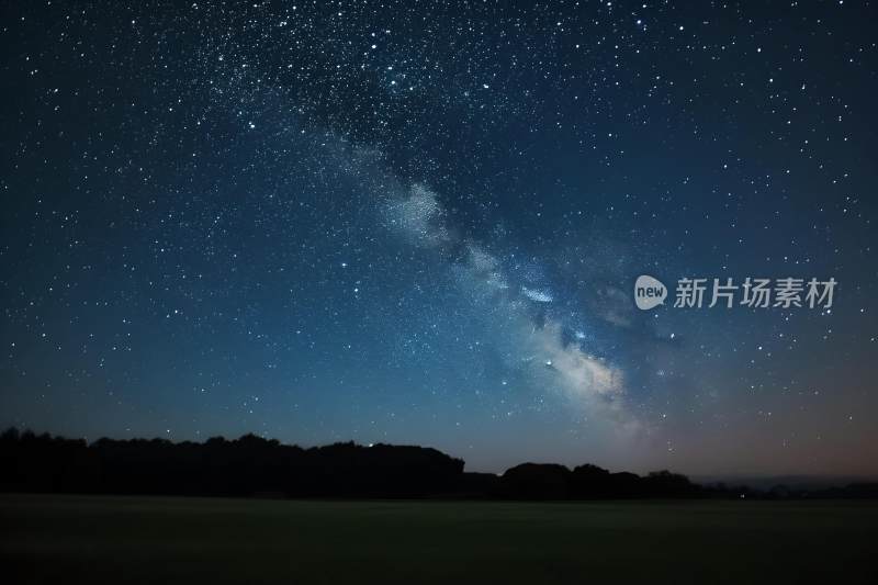 天空背景星空蓝色壁纸