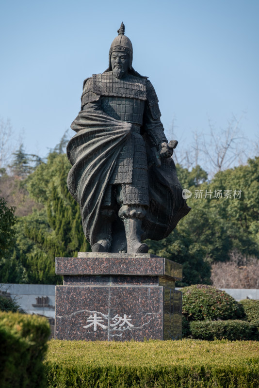 安徽马鞍山市朱然雕像