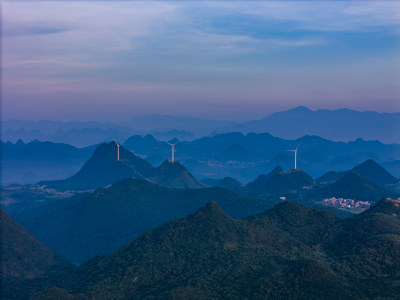 广东清远阳山风车山