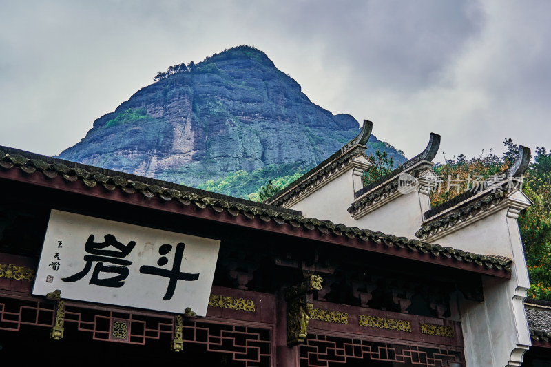 浙江绍兴斗岩风景区