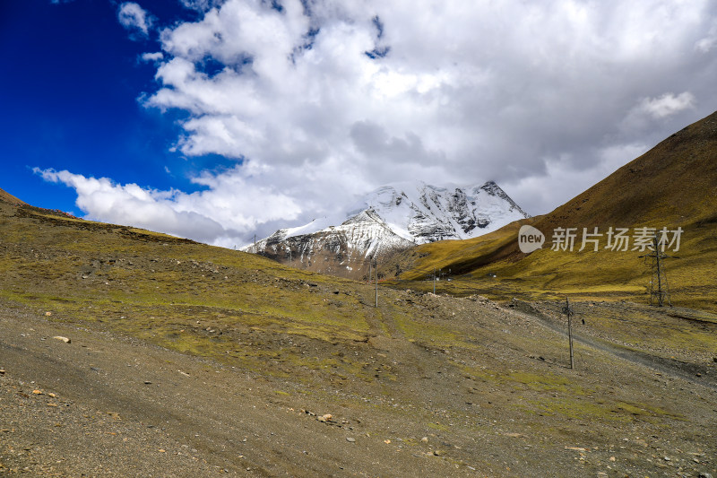 青藏高原雪山冰川地理环境