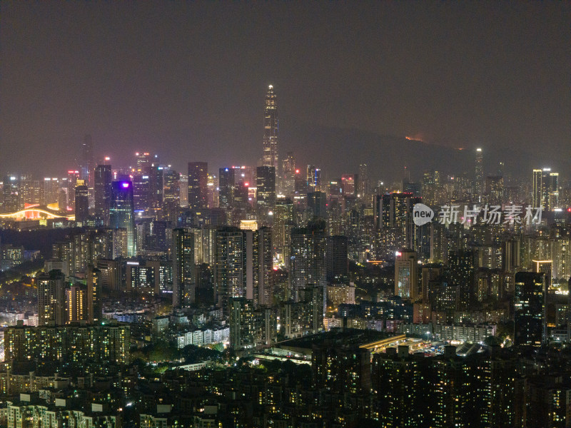 深圳璀璨夜景灯光秀