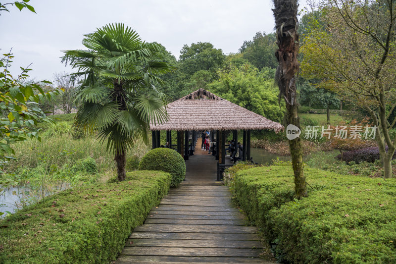 杭州三台山乌龟潭风景