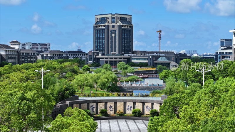 航拍临港大学城 临港新片区 上海海洋大学