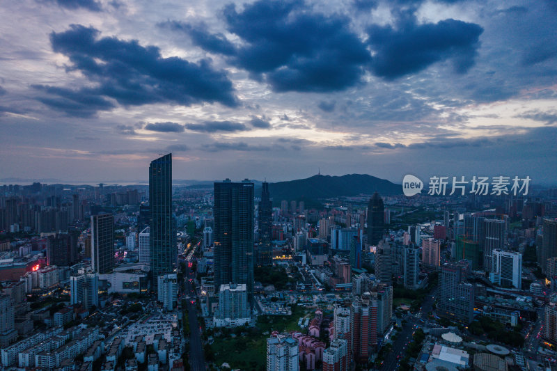 江苏无锡城市建设无锡大景无锡城市天际线